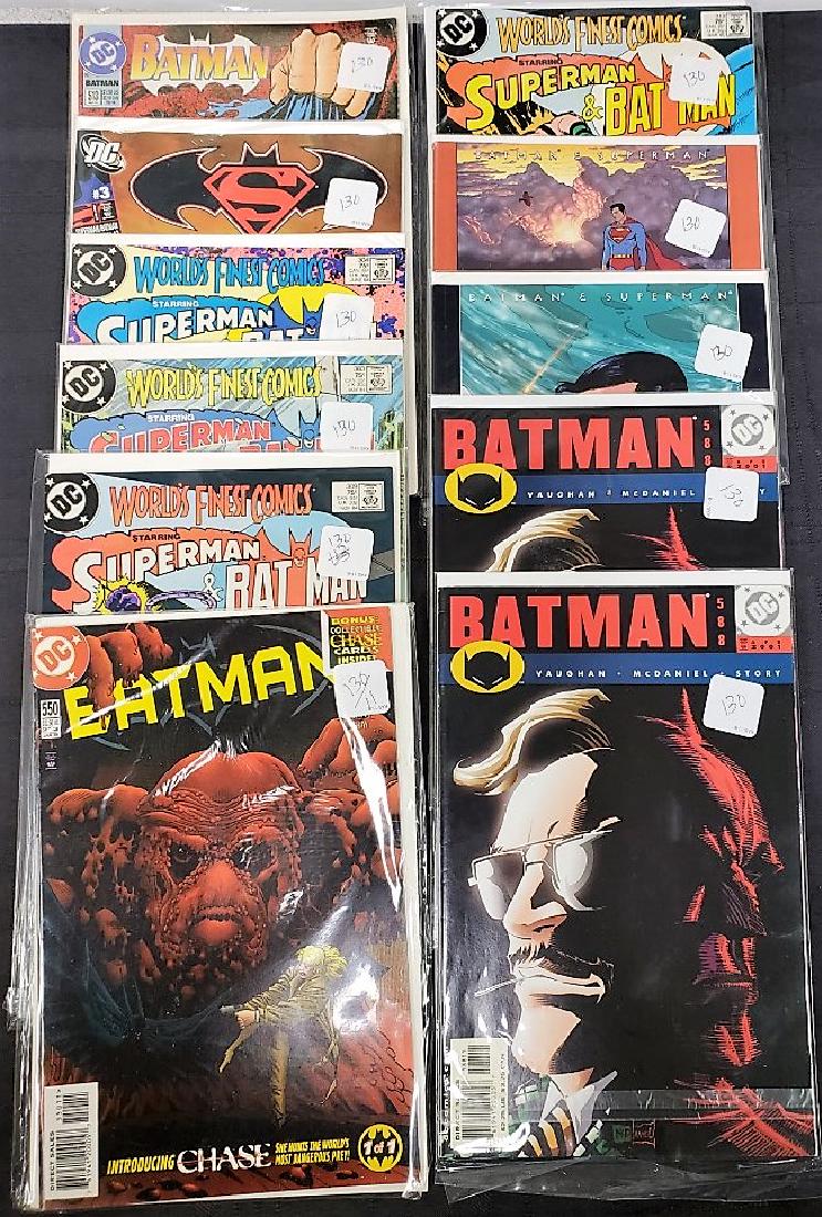 Lot of Eleven “Batman and Superman” DC Comics; (1 of 12)