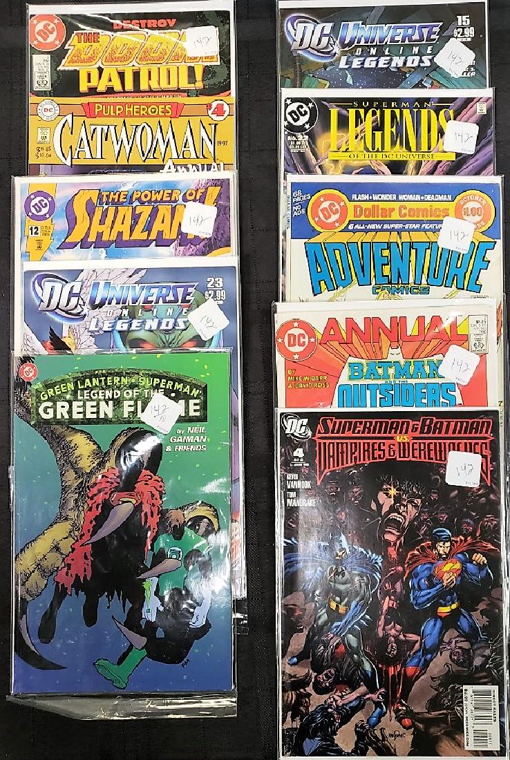 Lot of Ten Assorted DC Comics including “Doom Patrol”, (1 of 11)