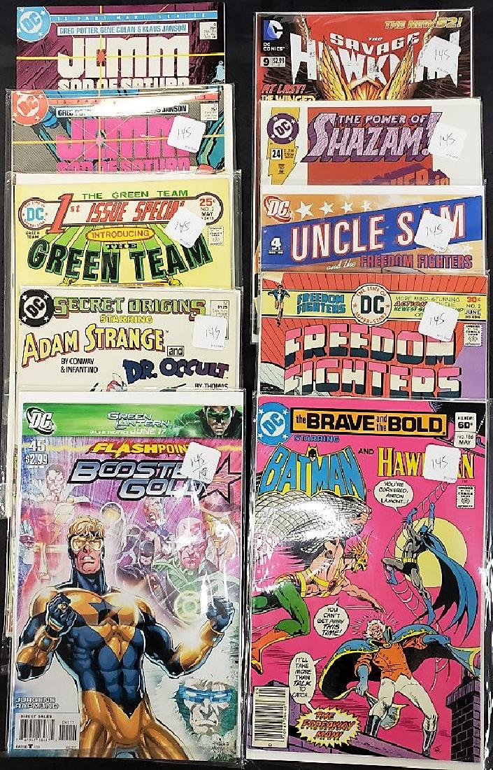 Lot of Ten Assorted DC Comics including “Booster Gold”, (1 of 11)