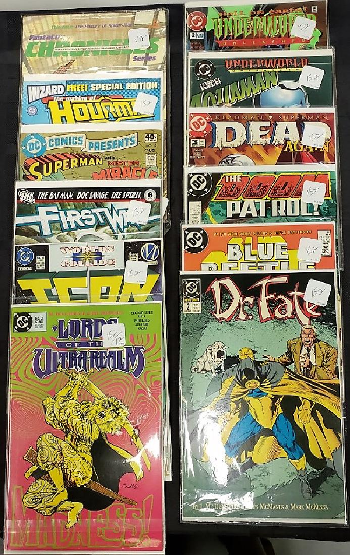 Lot of Twelve Assorted DC and Marvel Comics including (1 of 13)