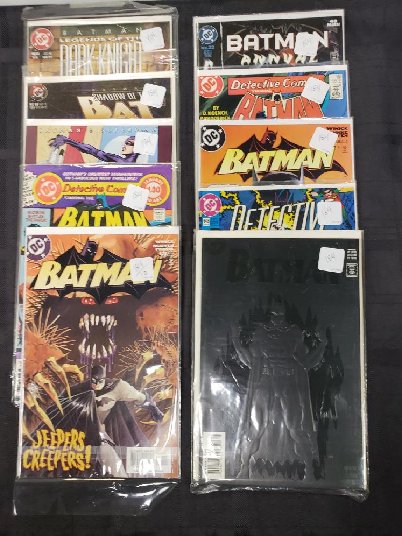 Lot of Ten Assorted DC “Batman” Comics; Condition: (1 of 11)