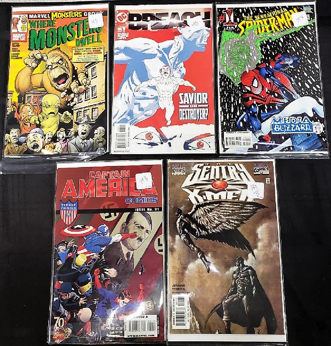 Lot of Five Assorted First Issue Marvel, DC and Timely (1 of 6)