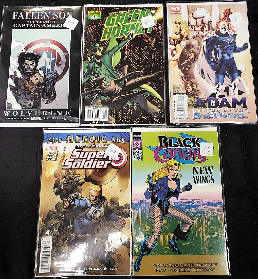 Lot of Five Assorted First Issue DC, Marvel, and (1 of 6)