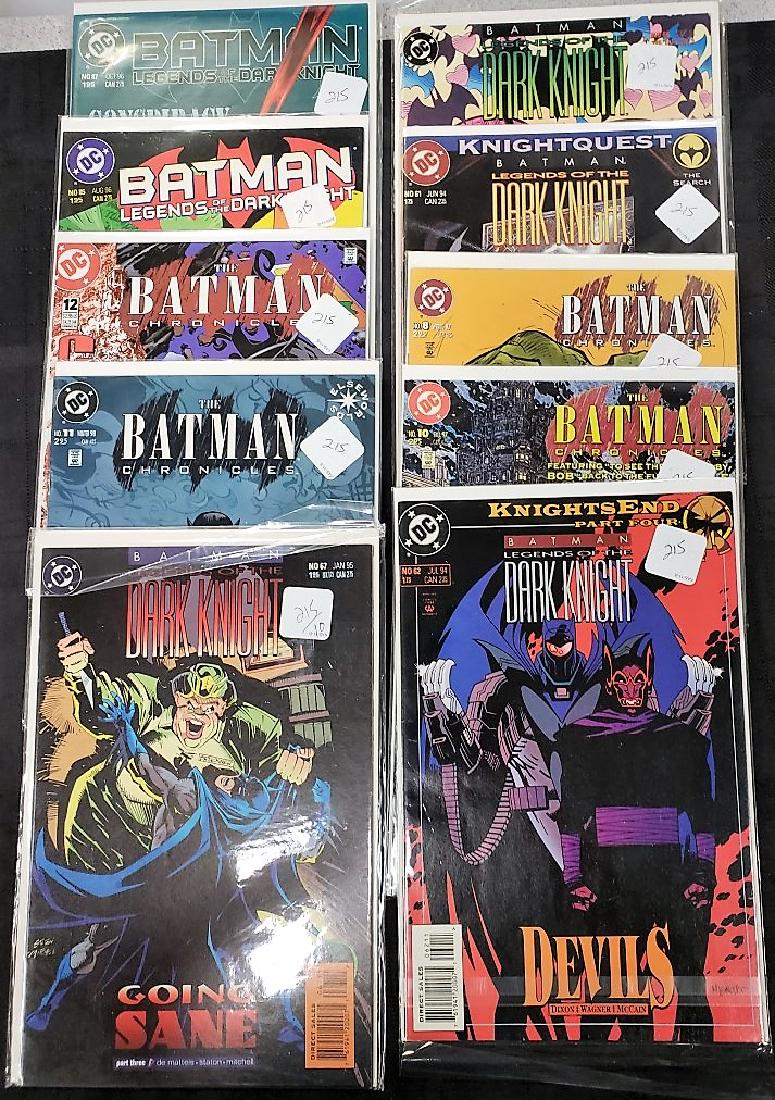Lot of Ten Assorted DC “Batman” Comics; Condition: (1 of 11)