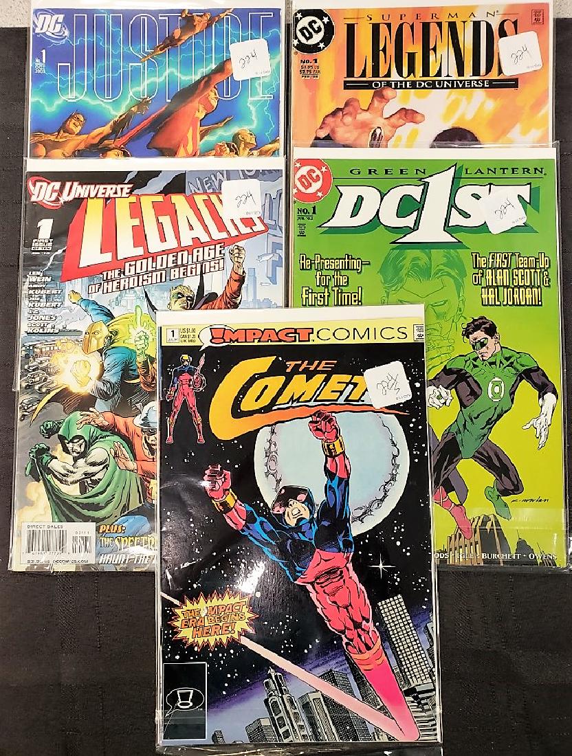 Lot of Five Assorted First Issue DC and Impact Comics (1 of 6)