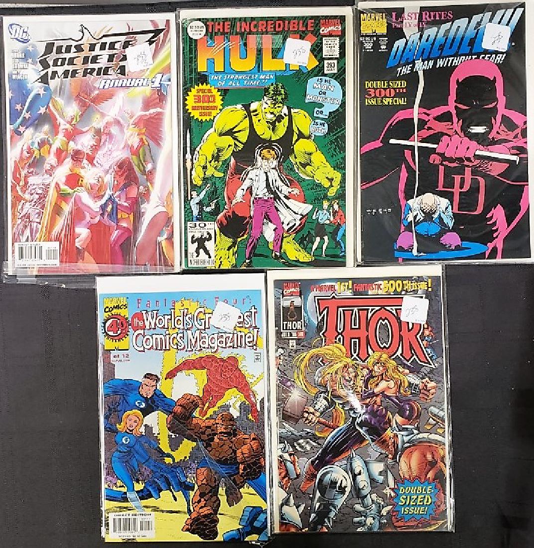 Lot of Five Assorted DC and Marvel First Issue Comics (1 of 6)