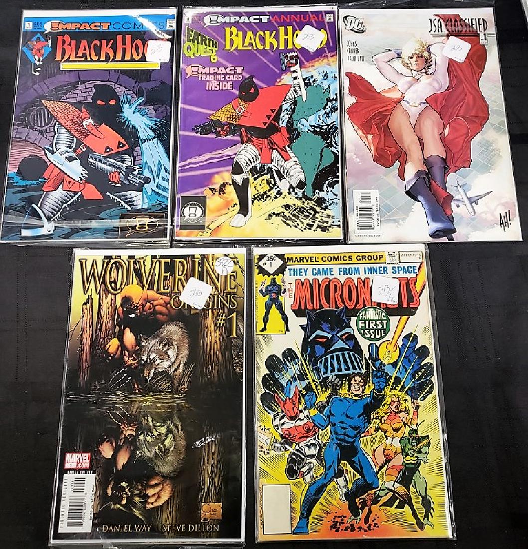 Lot of Five Assorted DC, Impact and Marvel First Issue (1 of 6)