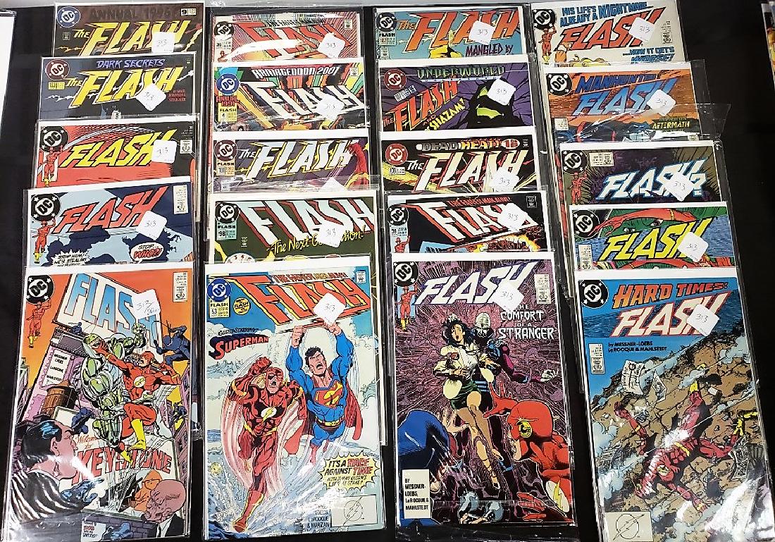 Lot of Twenty “Flash” DC Comics; Condition: Overall (1 of 20)