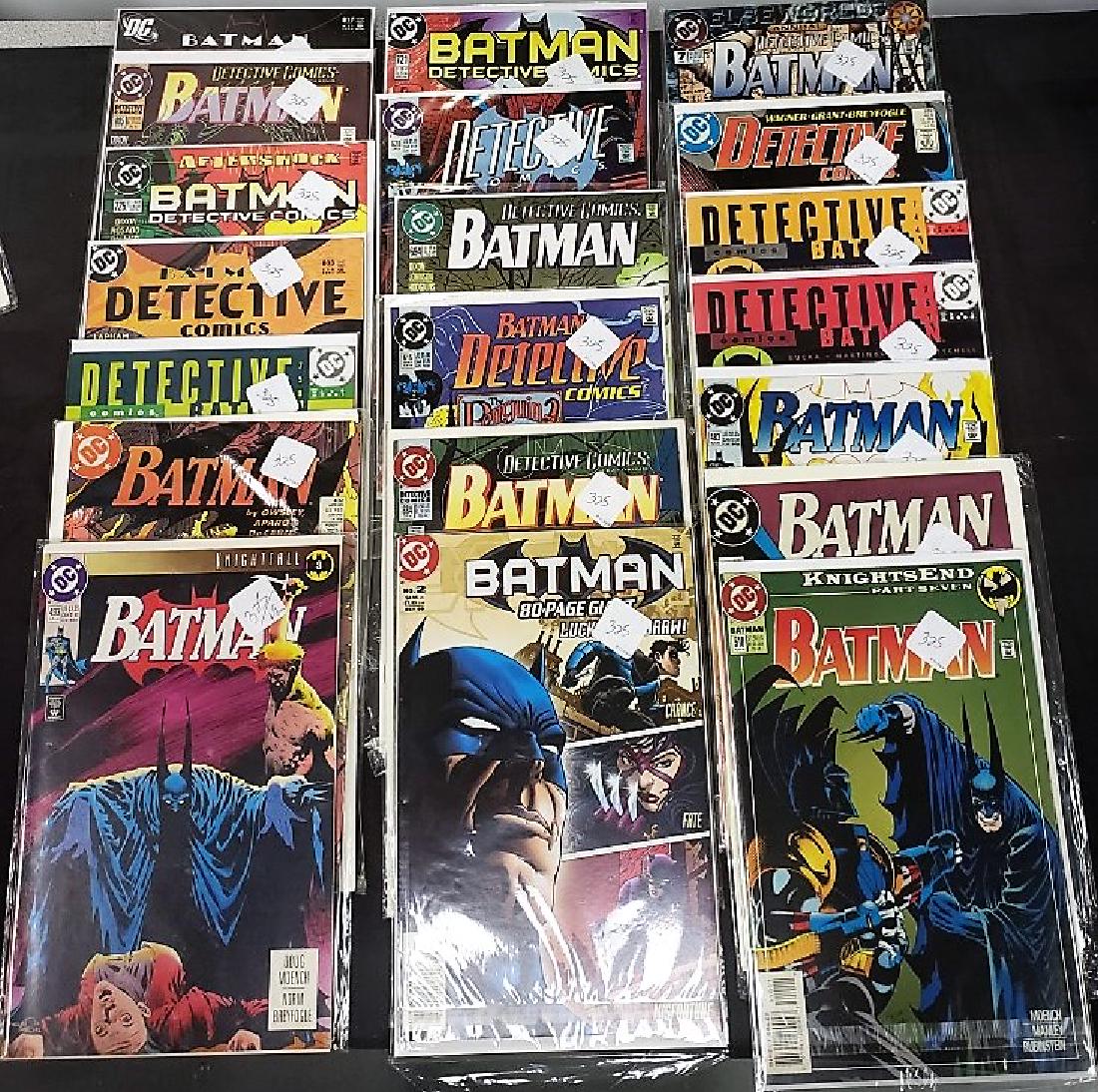 Lot of Twenty Assorted DC “Batman” Comics; Condition: (1 of 20)