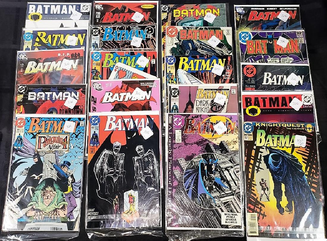 Lot of Twenty Assorted DC “Batman” Comics; Condition: (1 of 20)
