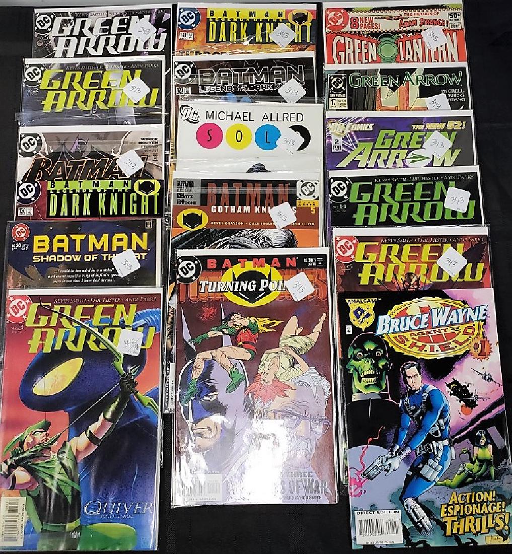 Lot of Nineteen Assorted DC Comics including “Green (1 of 18)