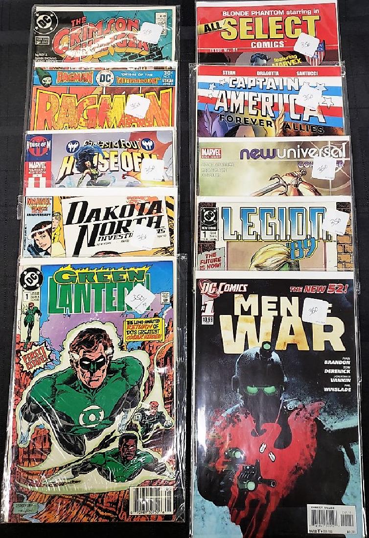 Lot of Ten Assorted First Issue DC and Marvel Comics (1 of 11)