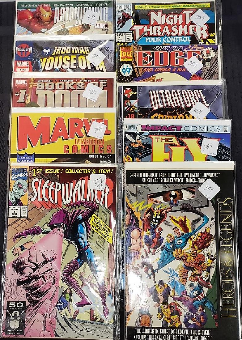Lot of Ten Assorted First Issue Marvel, Impact, Malibu (1 of 11)