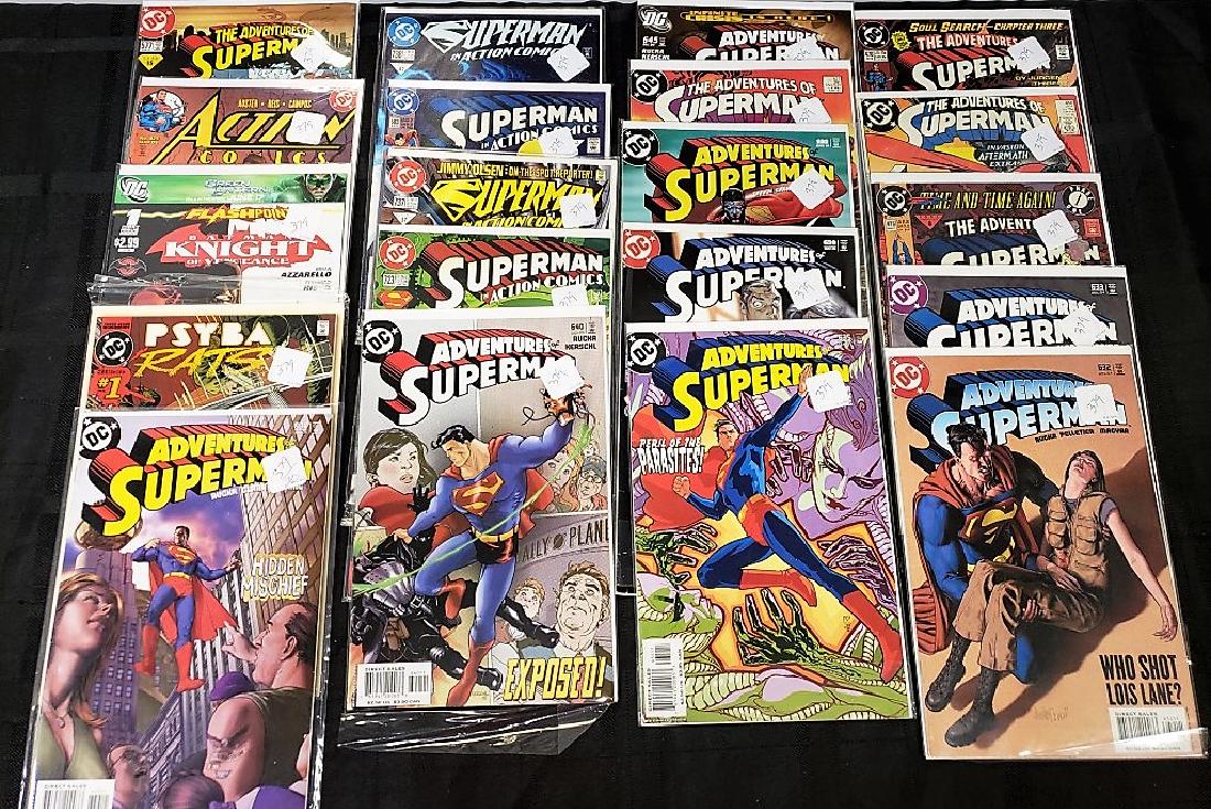 Lot of Twenty Assorted DC Comics including “Superman”, (1 of 20)