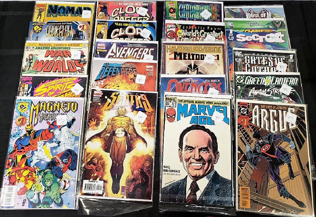 Lot of Twenty Assorted DC, Amalgam and Marvel Comics (1 of 20)