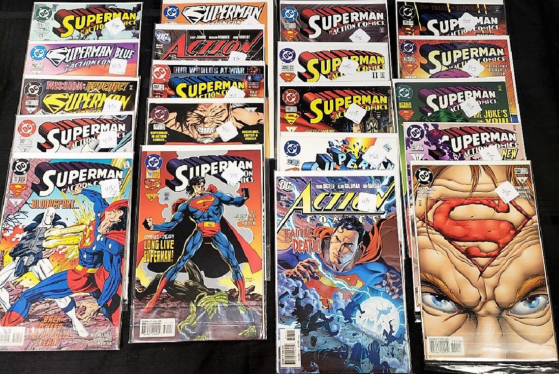 Lot of Twenty Assorted DC Comics including “Superman” (1 of 20)