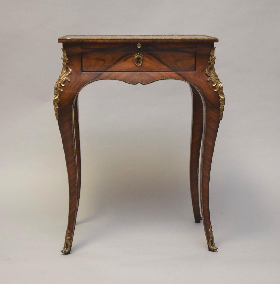 Althorp Collection, French style side table with gilt (1 of 6)