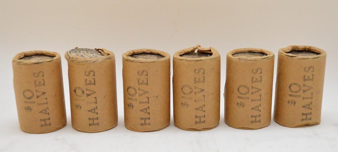 1964 Uncirculated 90% Silver Kennedy half dollars (1 of 3)