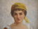 19th century oil on canvas painting of European woman - 2