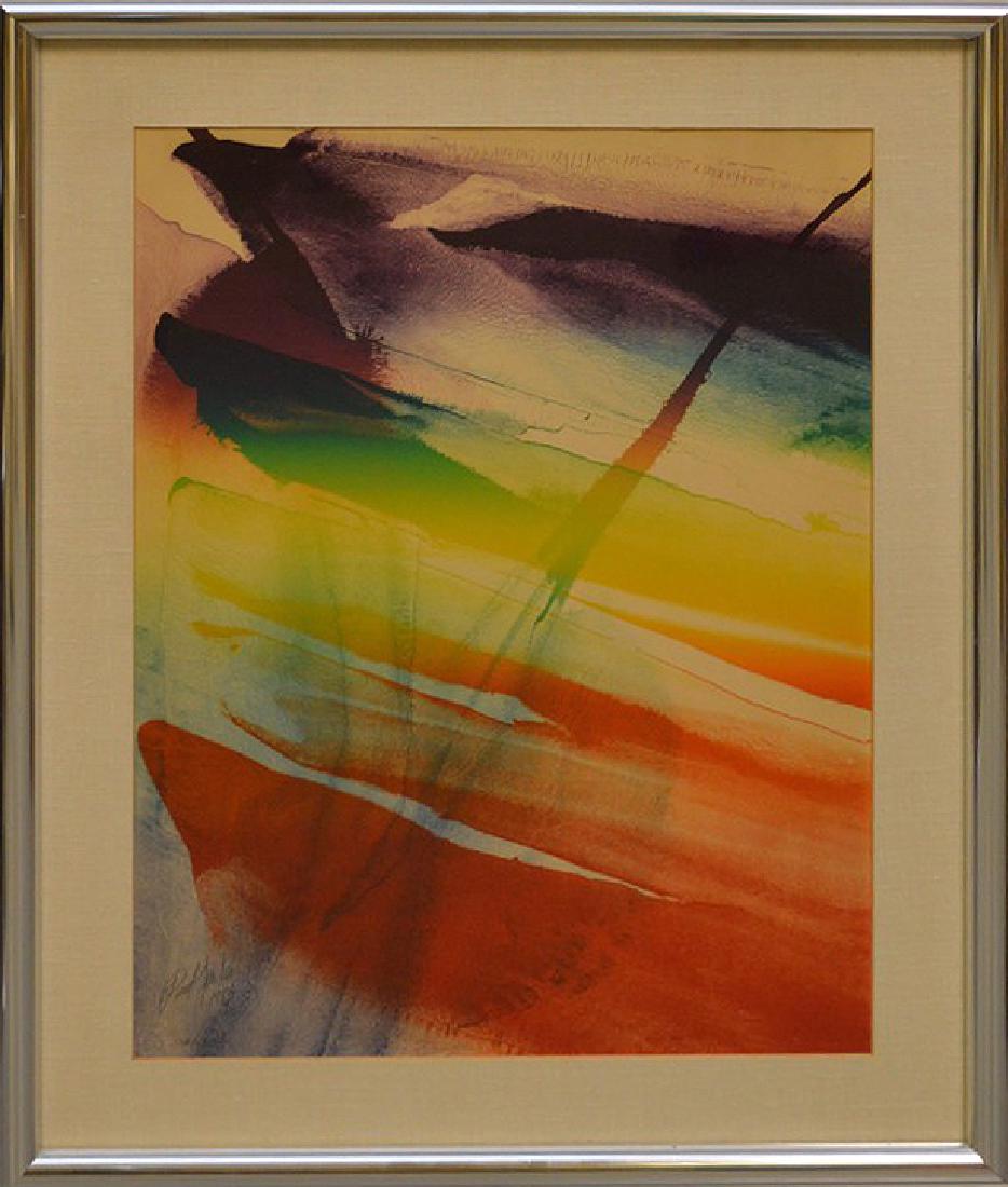 Paul Jenkins Original Lithograph, pencil signed & (1 of 3)