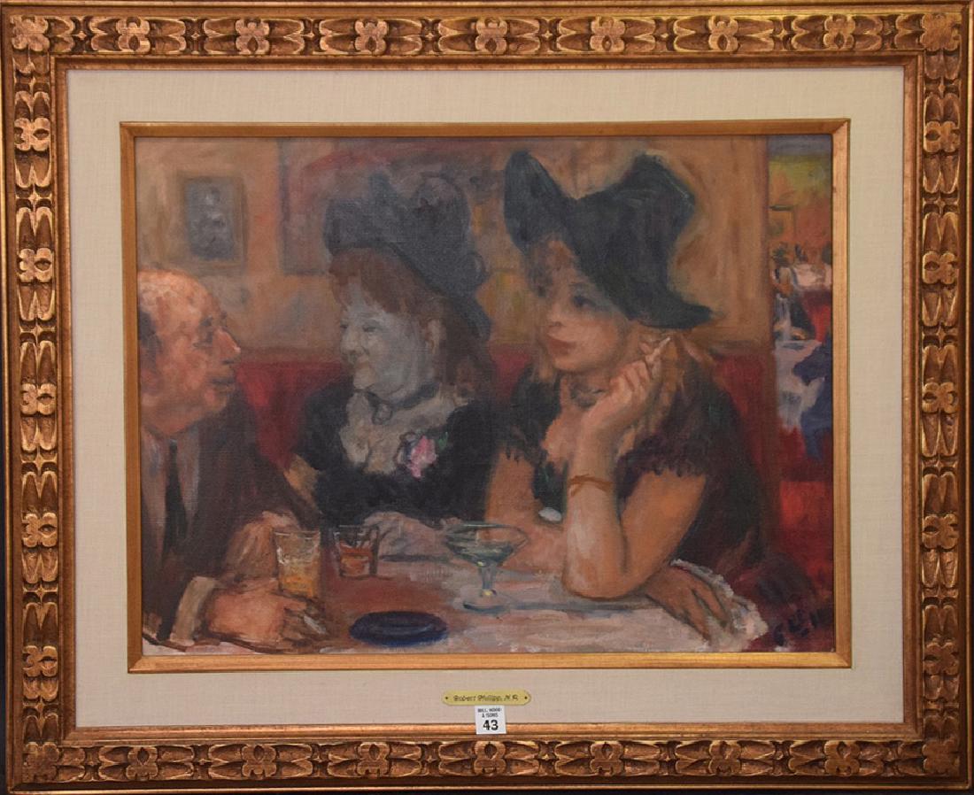 Robert Phillips (American born 1946) oil on canvas, (1 of 5)