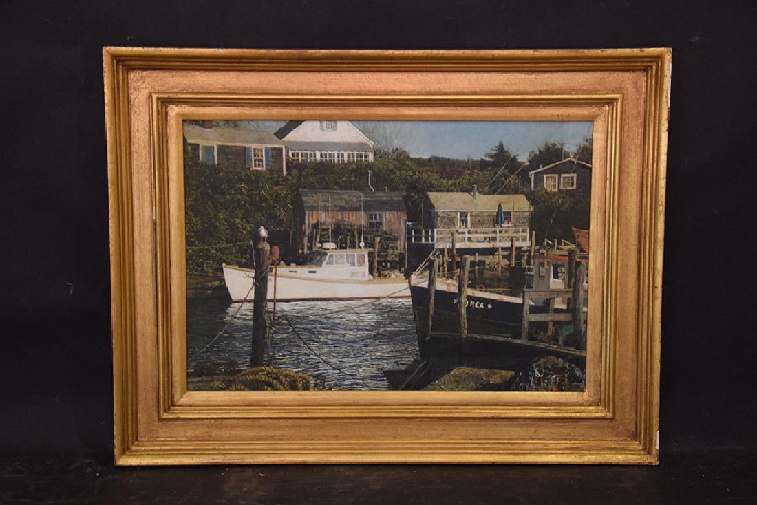 Thomas Higham (Mass. born 1953) Acrylic on Panel, (1 of 4)