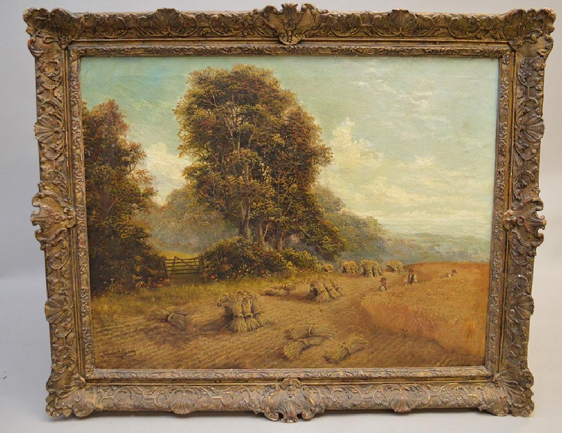 Charles H. Passey (British 1818-1895) oil on canvas, A (1 of 11)