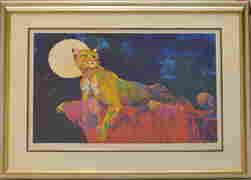 LeRoy Neiman (American 1921 - 2012), Cougar, 1981, (1 of 6)