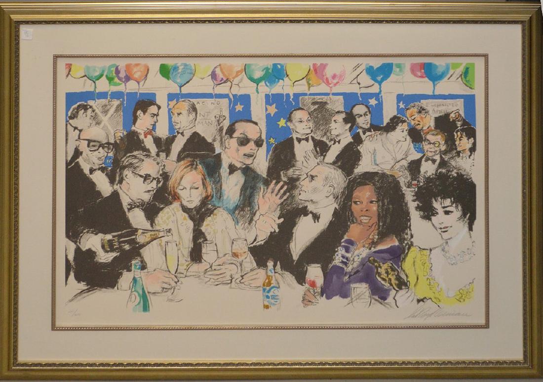 LeRoy Neiman (AMERICAN, 1921–2012) colored lithograph, (1 of 7)