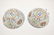 PAIR OF CHINESE PORCELAIN TEA BOWLS - Featuring a lotus - 3