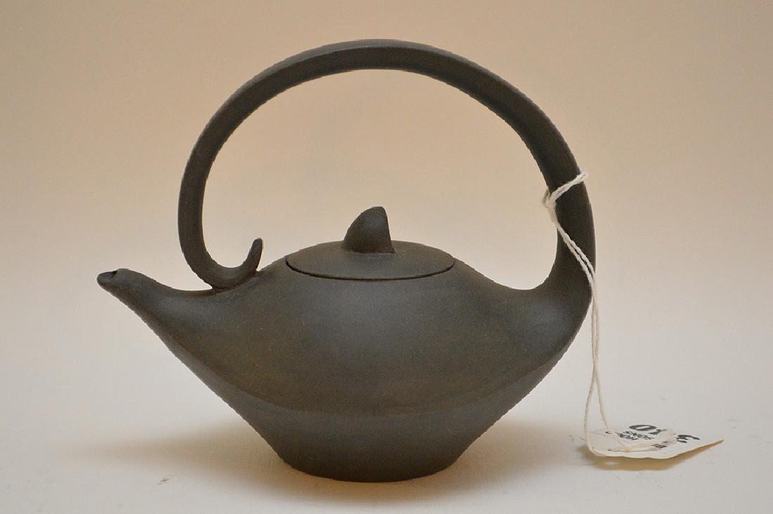Fine Vintage Chinese Yixing Clay Teapot Signed on (1 of 4)