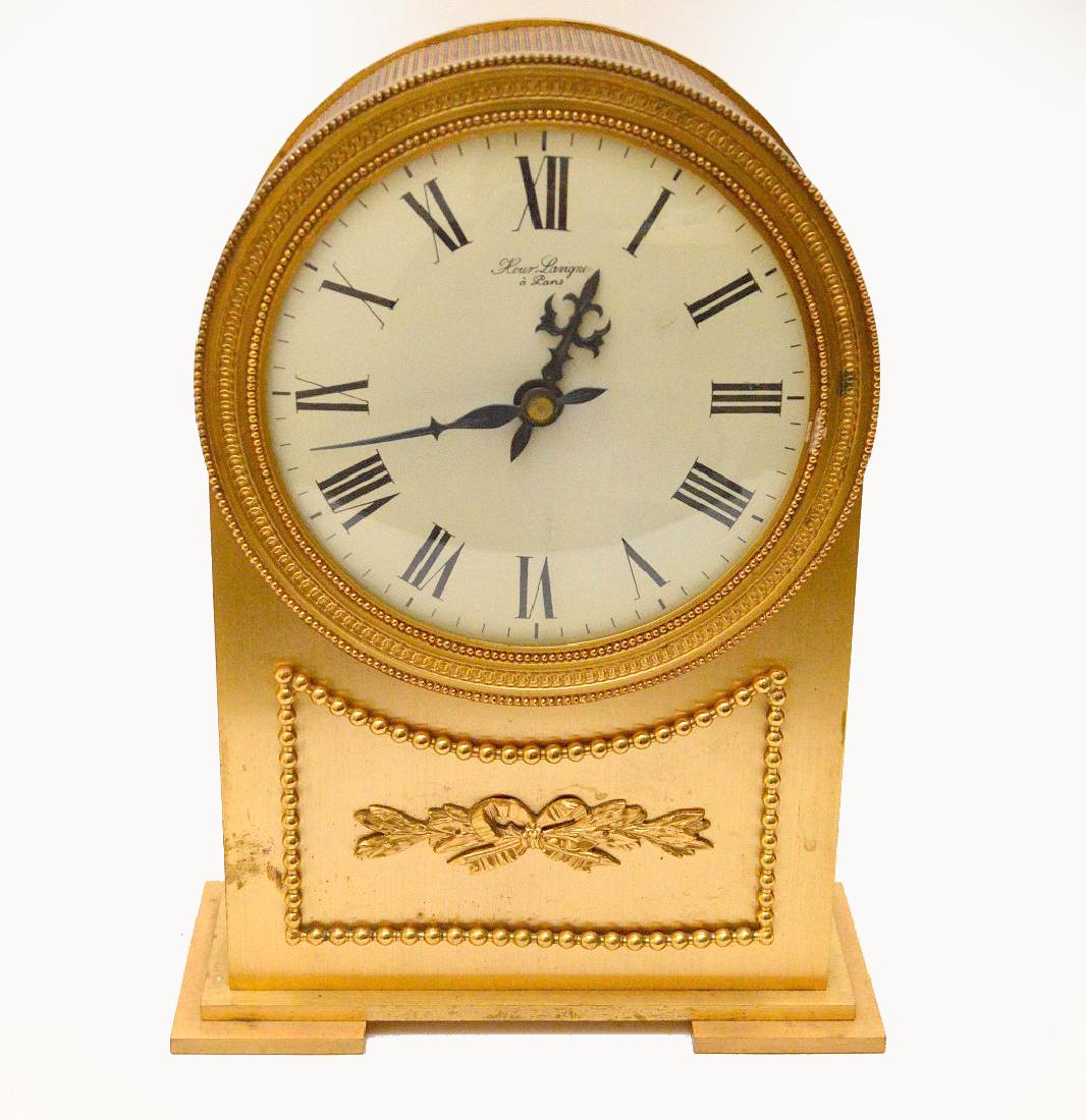 Gilt Bronze French Hour Lavigne a Paris Clock. Jan 15, 2019 Bill