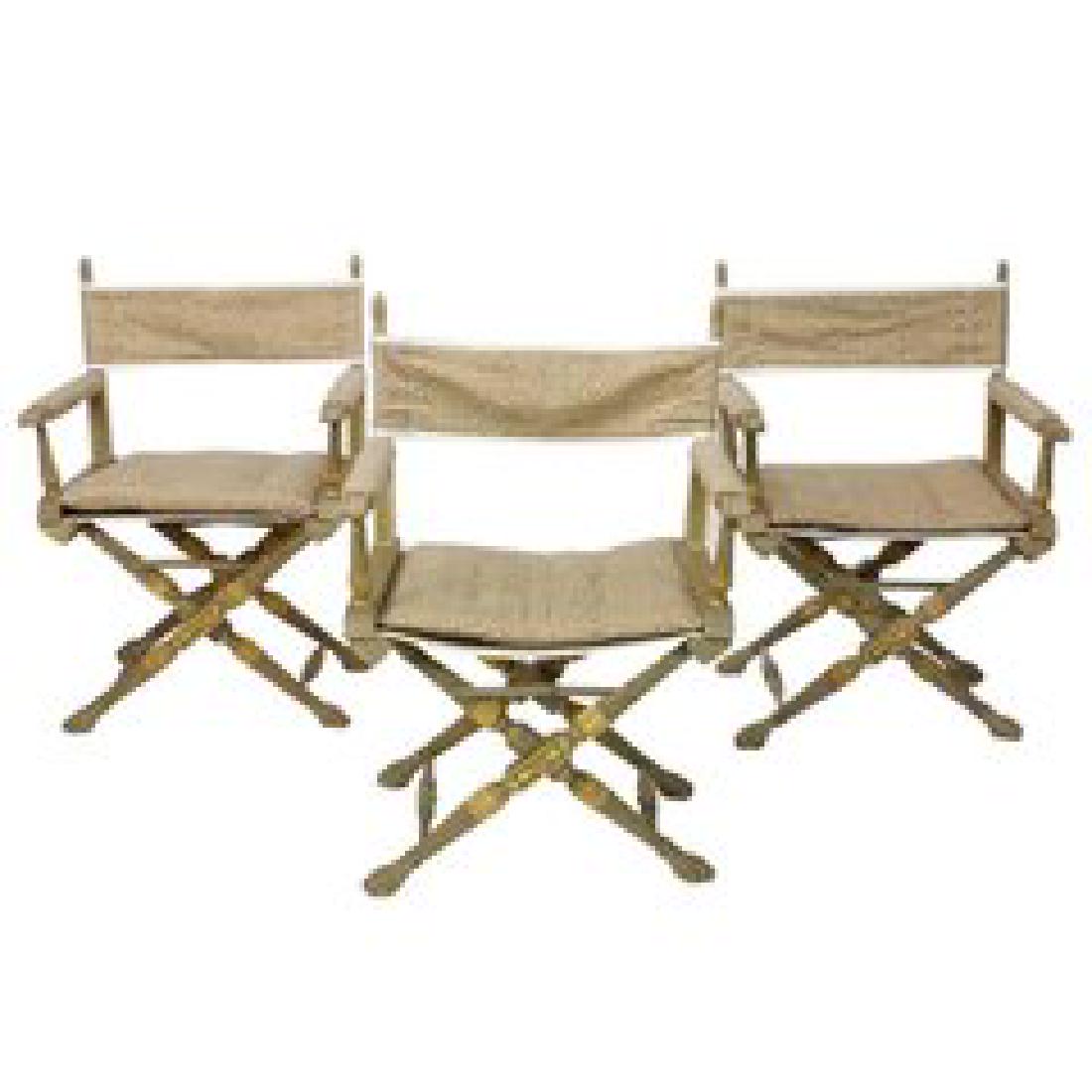 Three Carved, Painted and Gilt Early 20th Century (1 of 6)