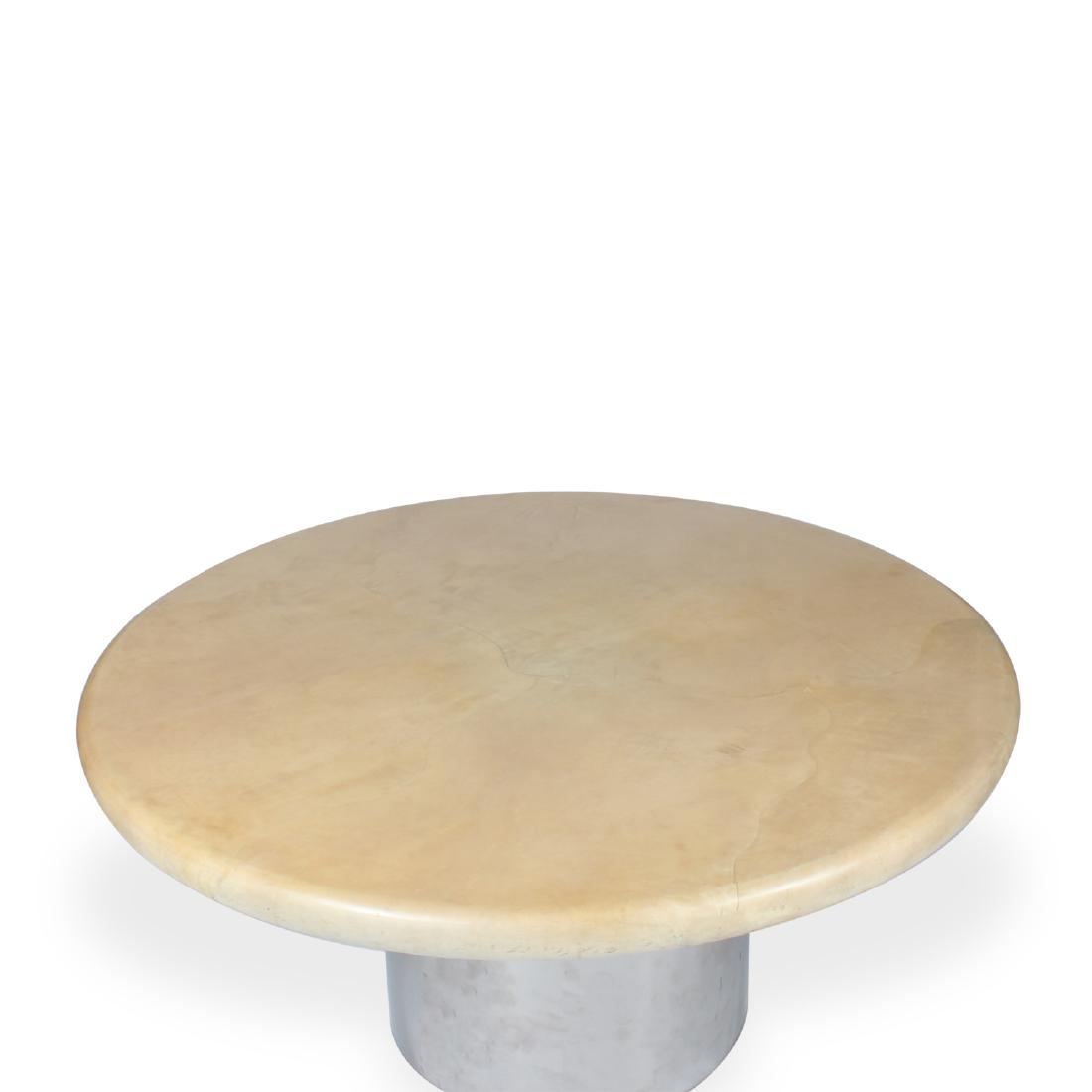 Original Labeled Karl Springer Lacquered Goatskin (1 of 8)