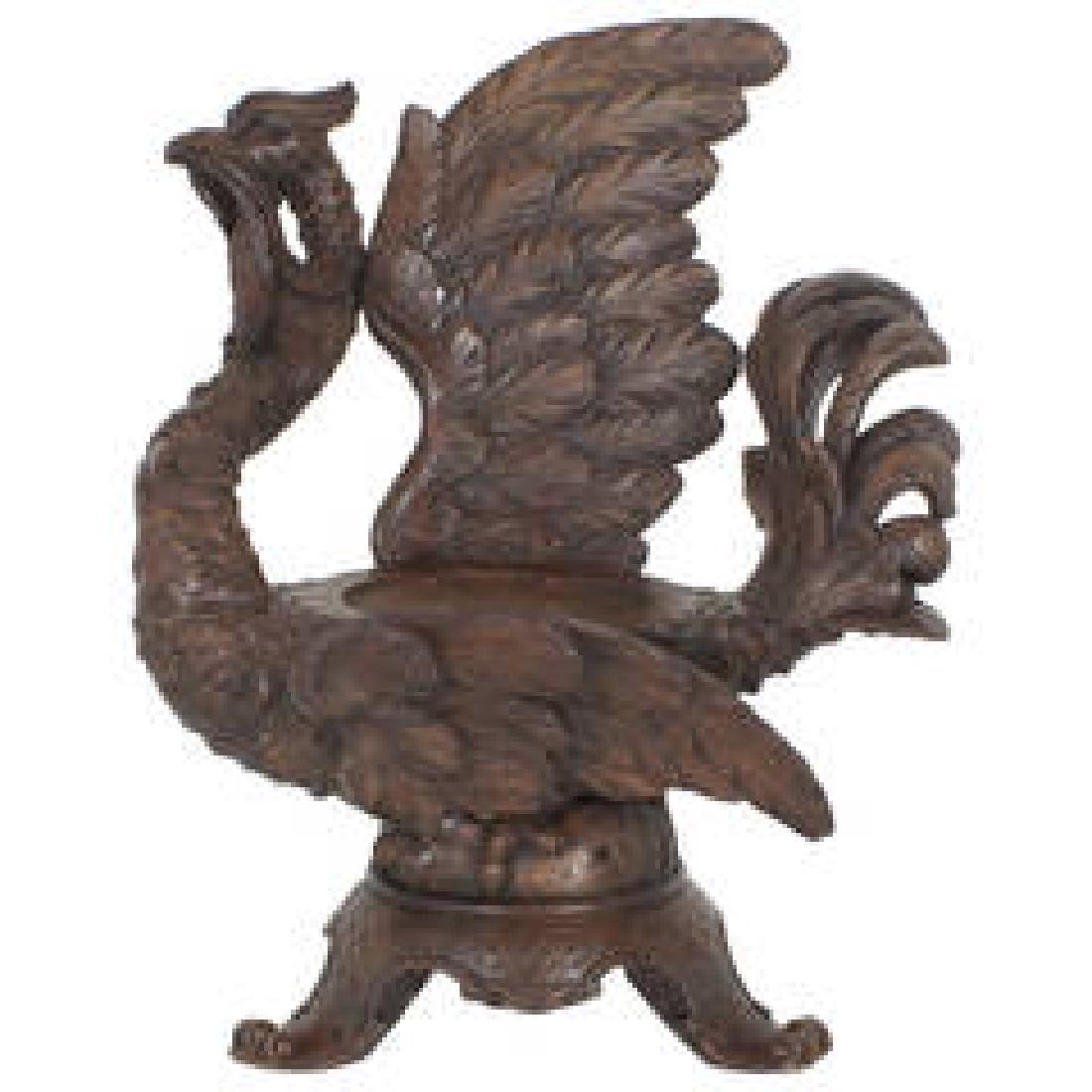 19th Century Italian Carved Wood Fantasy Chair (1 of 7)