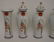 Chinese Export Parrot Motif 5 piece Garniture Set - 10