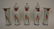 Chinese Export Parrot Motif 5 piece Garniture Set - 11