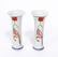 Chinese Export Parrot Motif 5 piece Garniture Set - 5