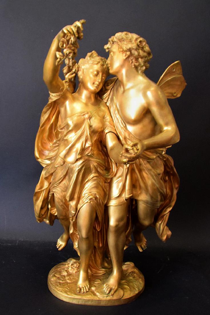 French Bronze Allegorical Sculpture Jean Louis Gregoire (1 of 10)