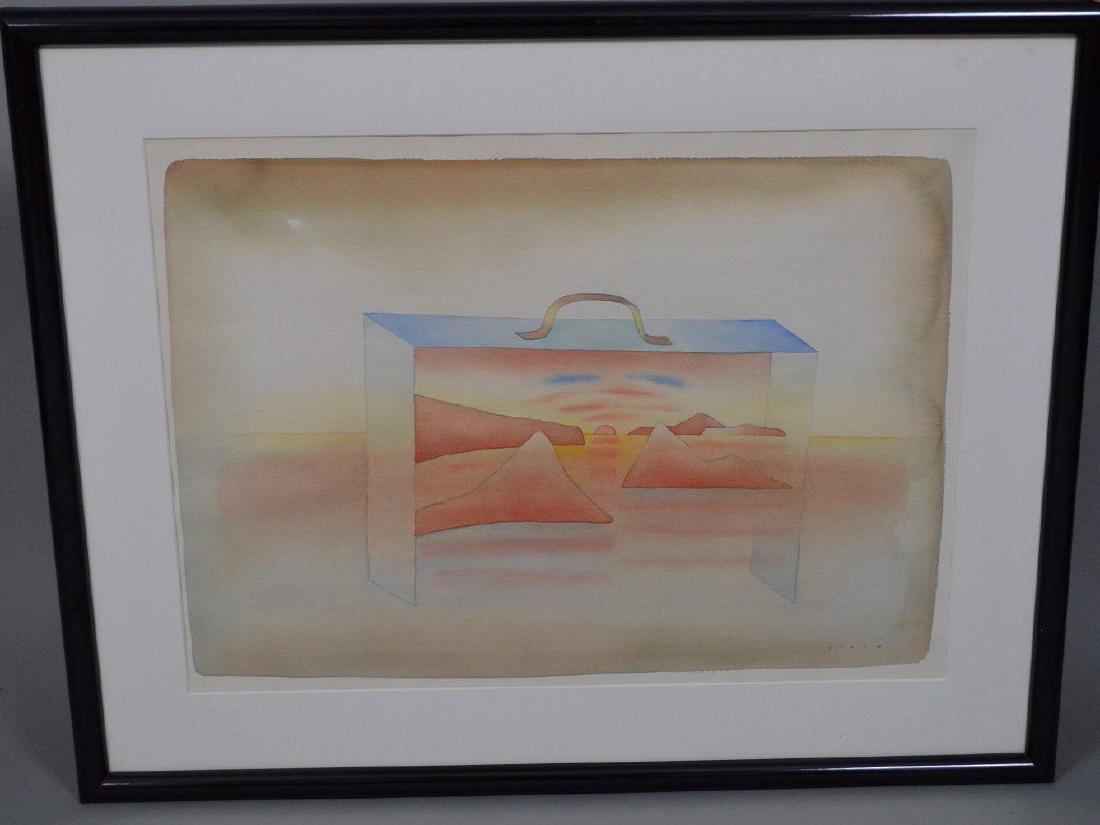 Jean-Michel Folon (Belgian, 1934-2005) Original (1 of 5)