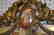 2 mirrors, swag motif with porcelain plaques at top of - 3