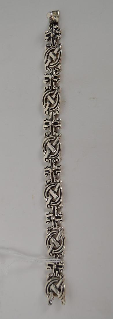 SPRATLING DESIGN STERLING SILVER BRACELET. Size 8" (1 of 8)