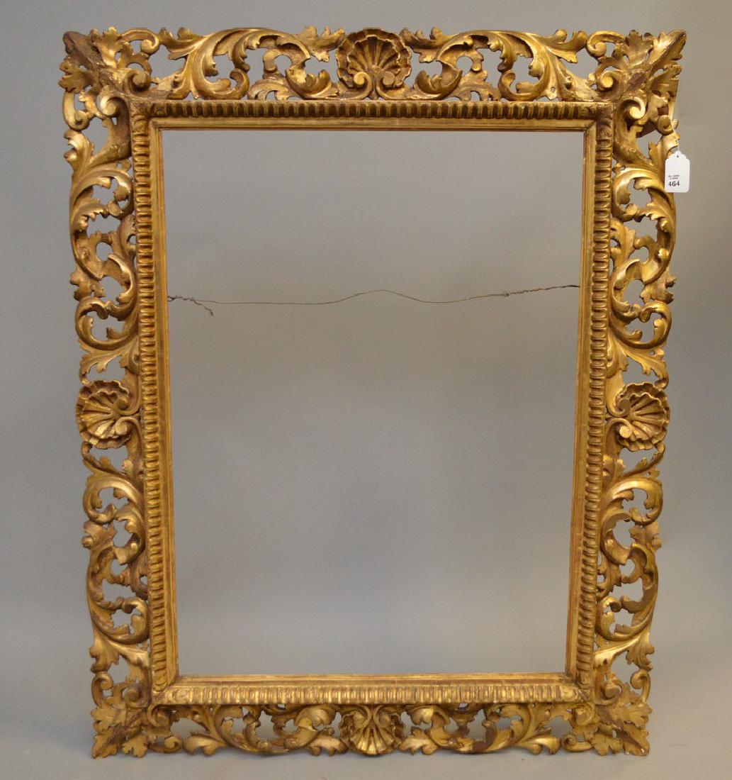 Italian Carved Frame, overall sizes 43 x 54 inches. (1 of 7)