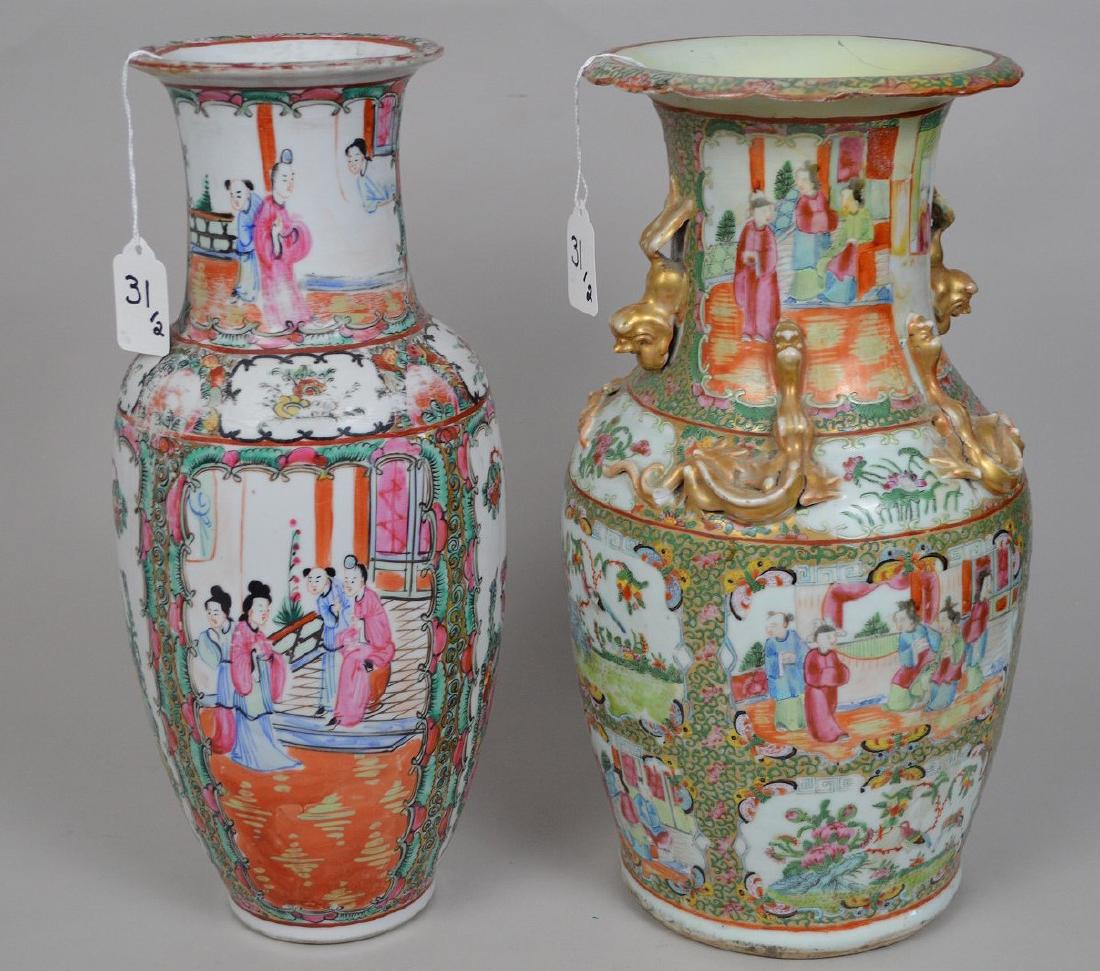 2 Chinese Rose Medallion Porcelain. 1 Rose Medallion (1 of 12)