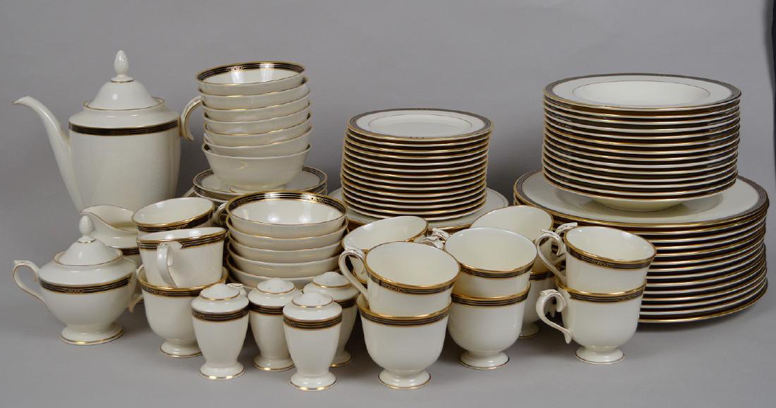 Lenox china service, Langdon Gate pattern, incl; 14 (1 of 11)