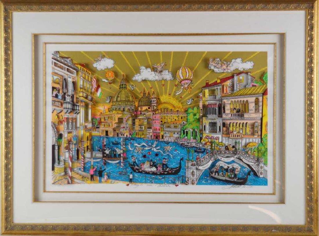 Charles Fazzino 3D Pop artwork Angels over Venice (1 of 6)
