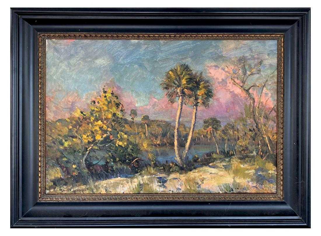 ROBERT GRUPPE FLORIDA LANDSCAPE PAINTING Robert C. (1 of 4)