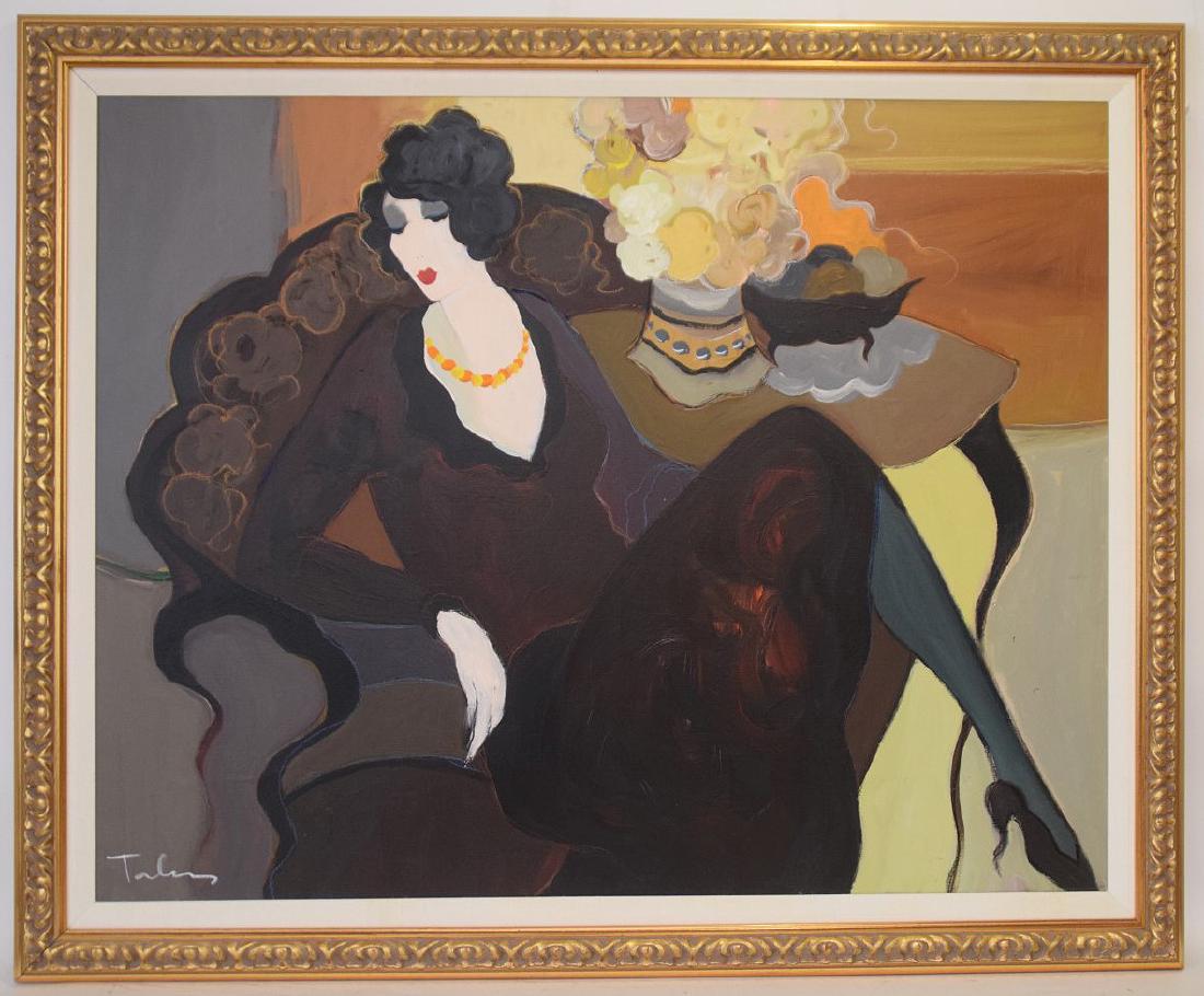 TARKAY ORIGINAL PAINTING Itzchak Isaac Tarkay (Israel (1 of 4)