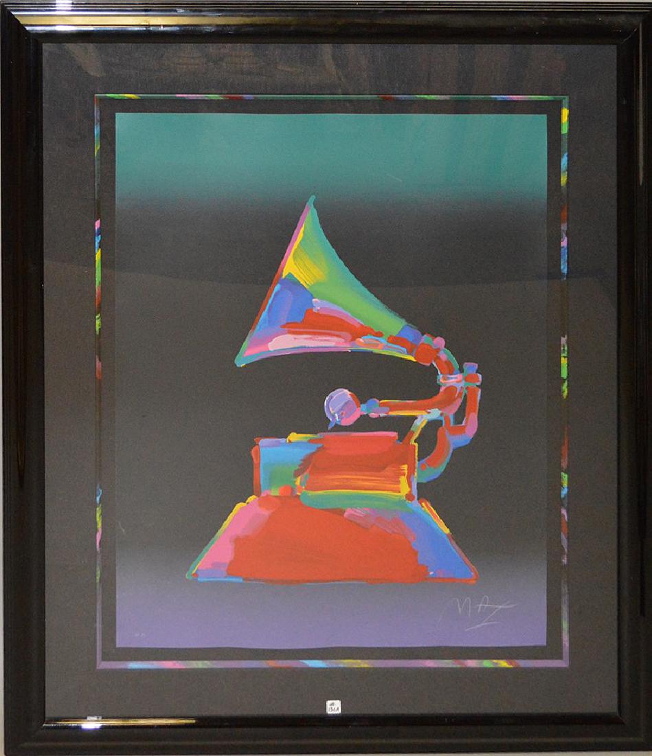 Peter Max (German/American b. 1937 - ) GRAMMY, color (1 of 5)