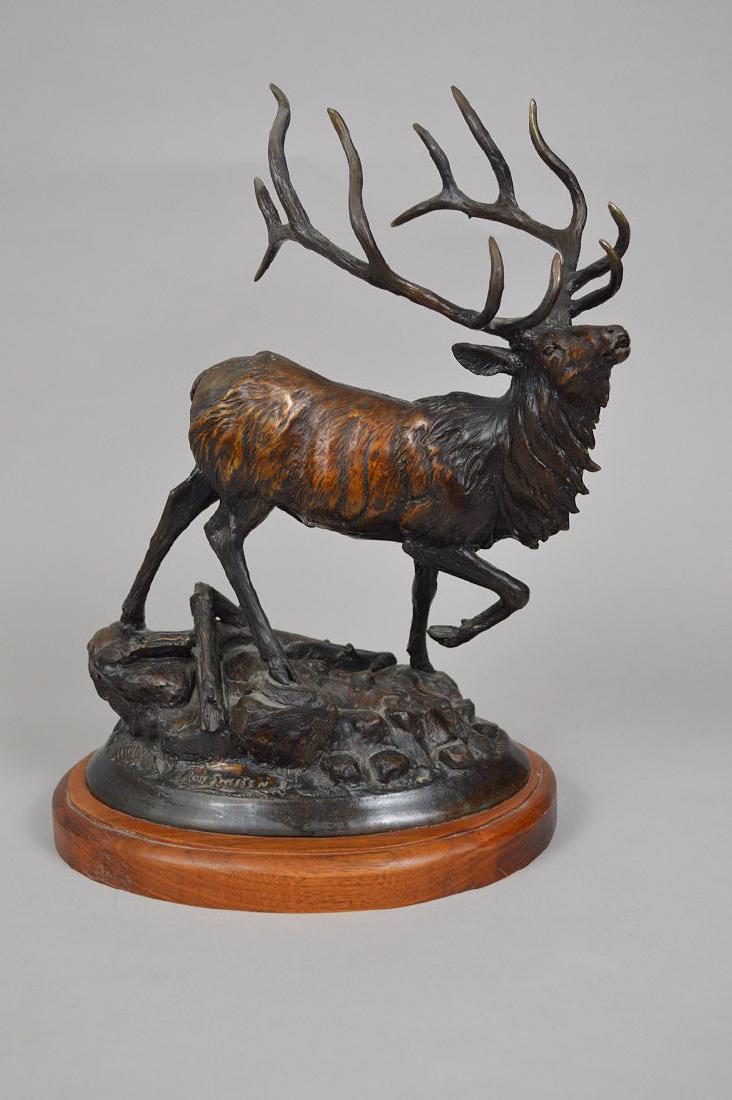 Ron Sweeten Bronze "Watapi" Stag Sculpture 16 / 75 (1 of 10)